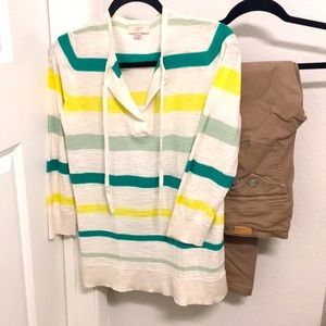 ✨ Moving sale 🚗- Loft Lightweight 3/4 Sleeve Sweater, S